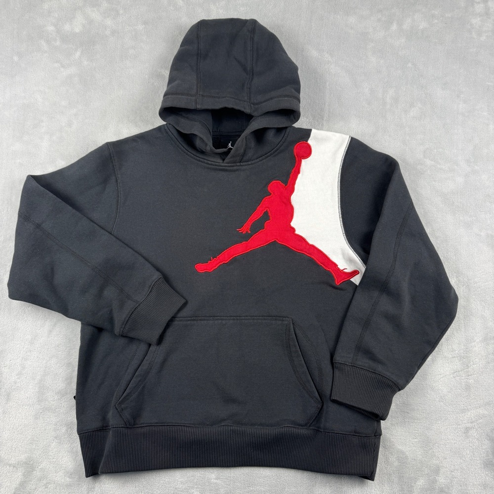 Jordan Jumpman Embroidered Pullover Hooded‎ Sweatshirt Size Youth XL